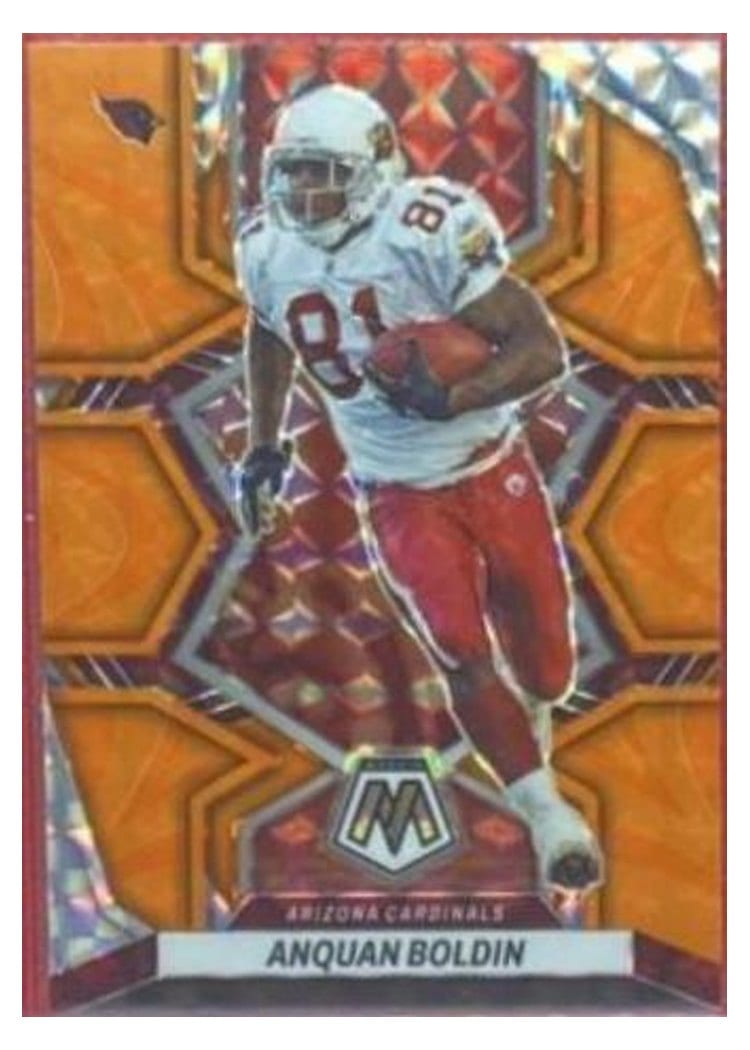 2022 Panini Mosaic Base Set Anquan Boldin #6 card