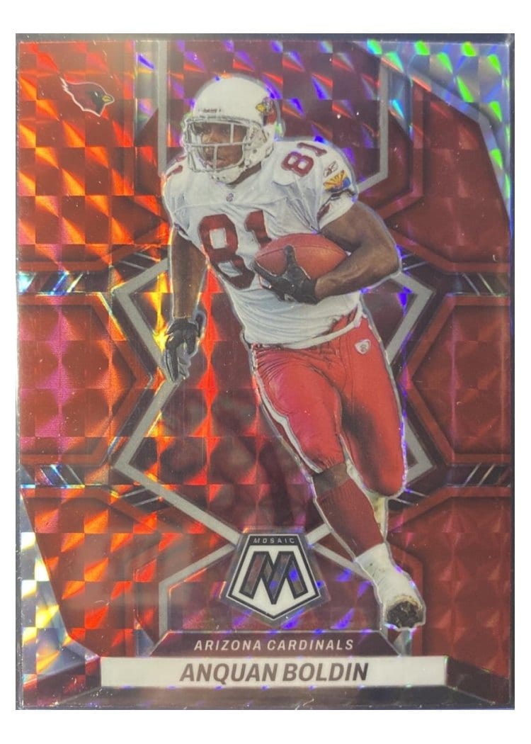 2022 Panini Mosaic Base Set Anquan Boldin #6 card