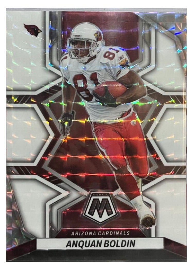 2022 Panini Mosaic Base Set Anquan Boldin #6 card