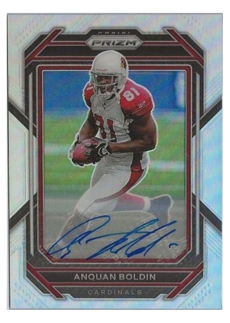 2022 Panini Prizm Base Set Anquan Boldin #10 card