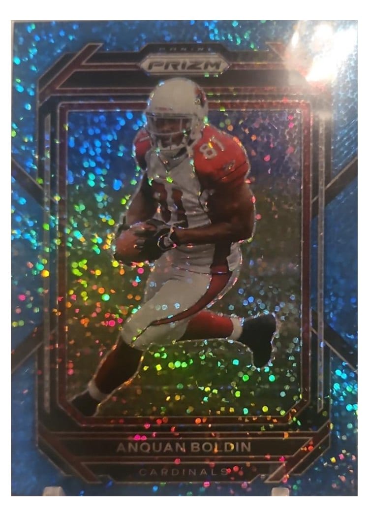 2022 Panini Prizm Base Set Anquan Boldin #10 card