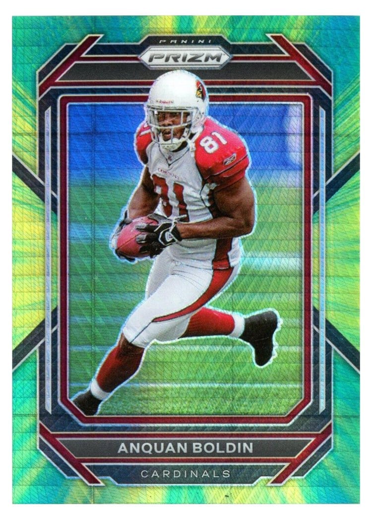 2022 Panini Prizm Base Set Anquan Boldin #10 card