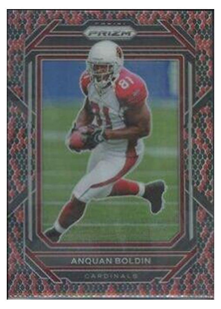 2022 Panini Prizm Base Set Anquan Boldin #10 card