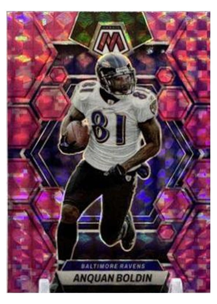 2023 Panini Mosaic Base Set Anquan Boldin #18 card