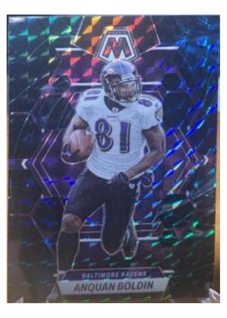 2023 Panini Mosaic Base Set Anquan Boldin #18 card