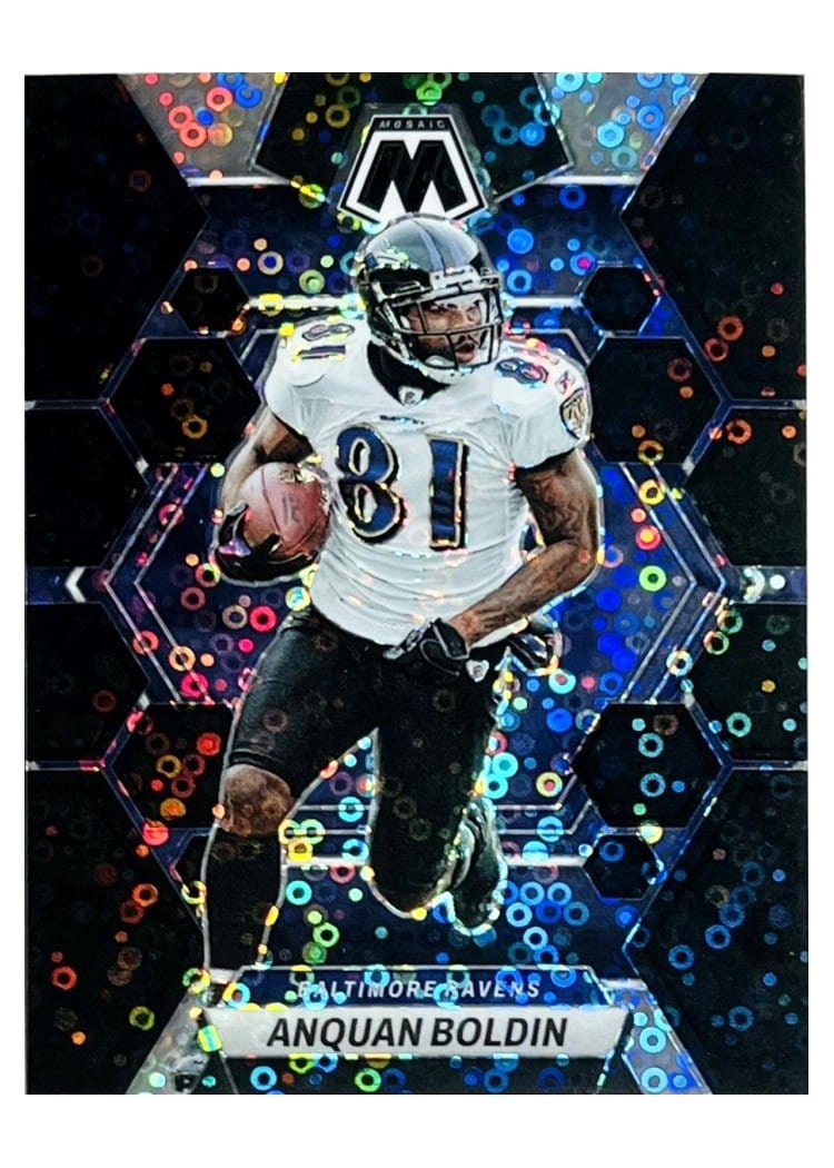 2023 Panini Mosaic Base Set Anquan Boldin #18 card