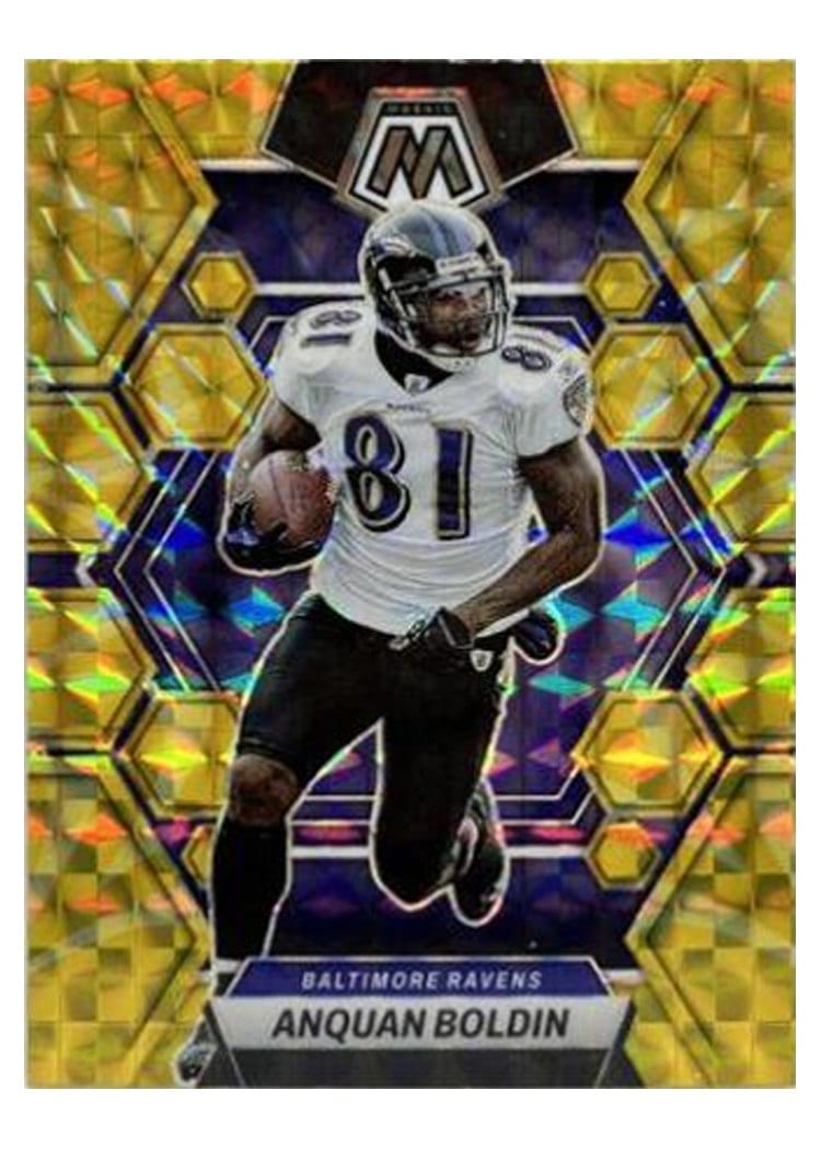 2023 Panini Mosaic Base Set Anquan Boldin #18 card