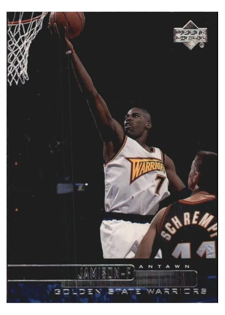 1999 Upper Deck Antawn Jamison #40 card