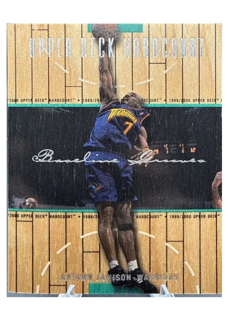 1999 Upper Deck Hardcourt Antawn Jamison #17 card