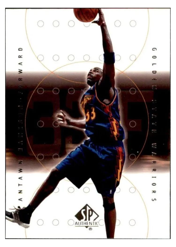 2000 SP Authentic Antawn Jamison #25 card