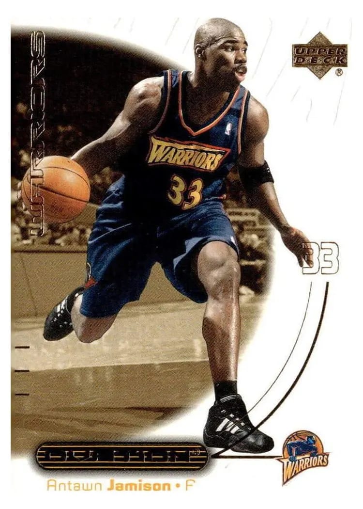 2000 Upper Deck Ovation Antawn Jamison #18 card