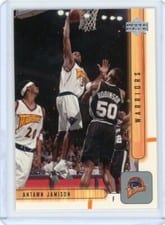 2001-02 Upper Deck Base Set Antawn Jamison #49 card