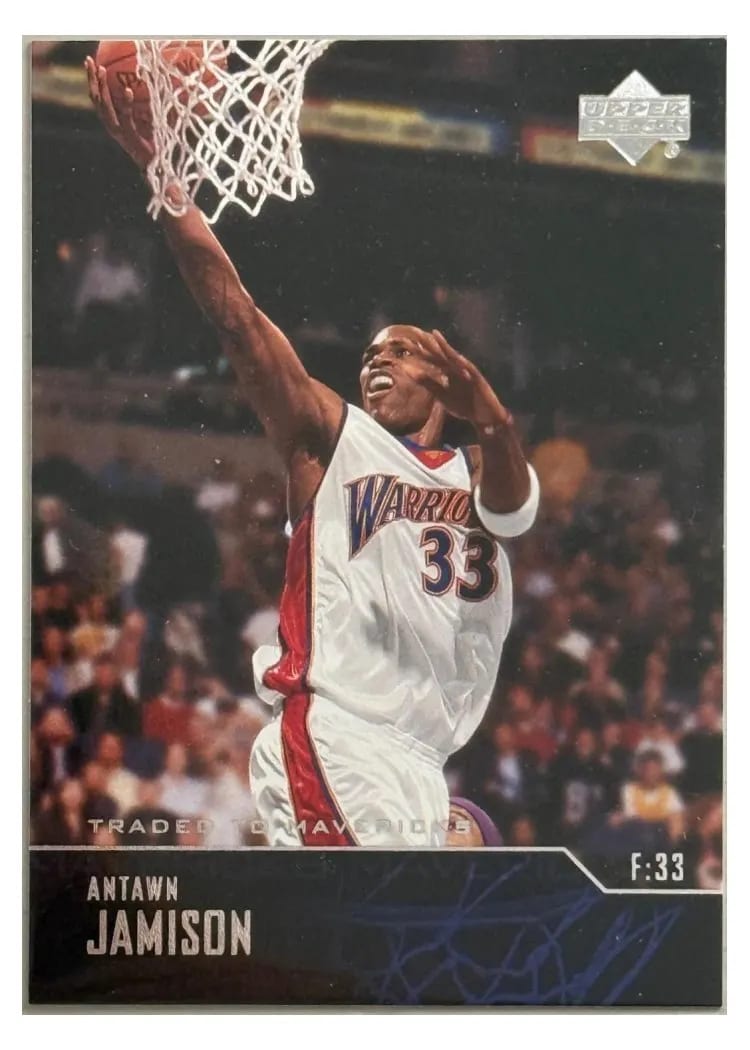 2003 Upper Deck Antawn Jamison #44 card