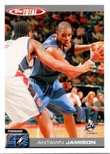 2004-05 Topps Total Base Set Antawn Jamison #209 card