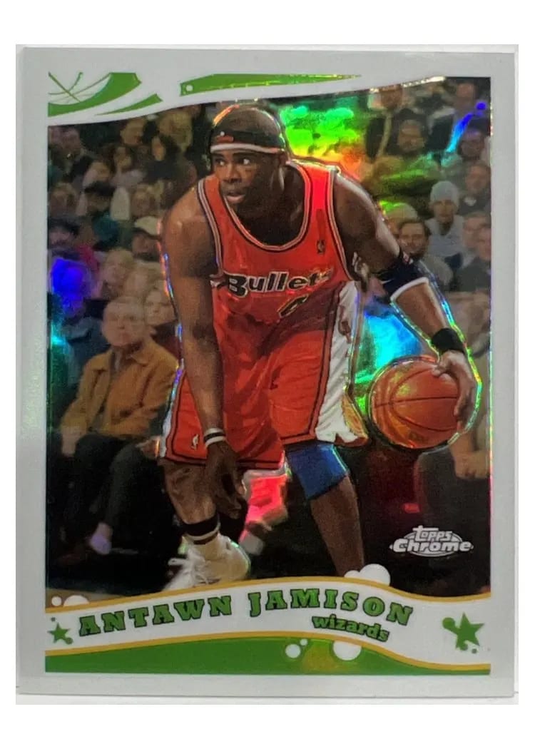 2005 Topps Chrome Antawn Jamison #15 card