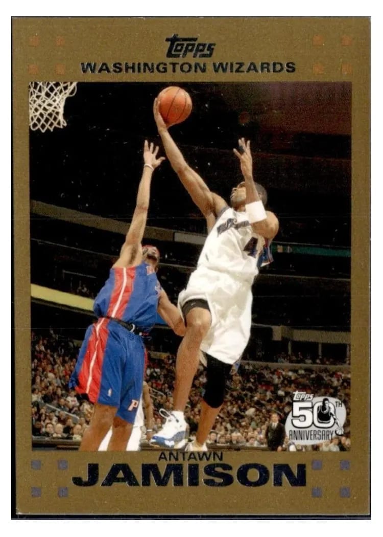 2007 Topps Antawn Jamison #18 card