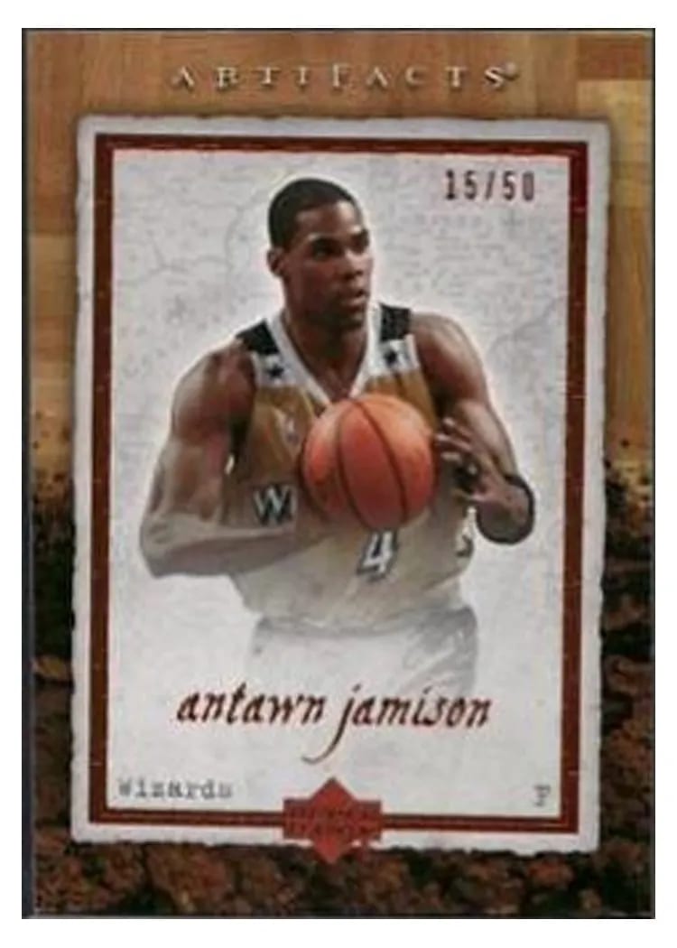2007 Upper Deck Artifacts Antawn Jamison #100 card