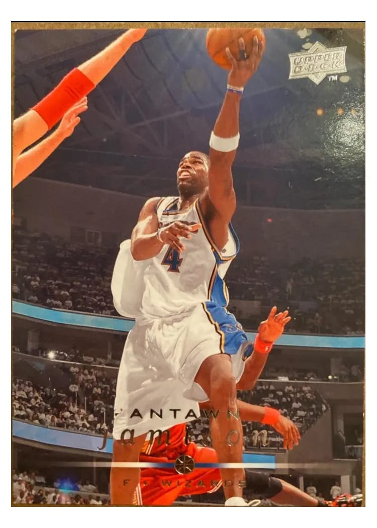 2008 Upper Deck Antawn Jamison #184 card