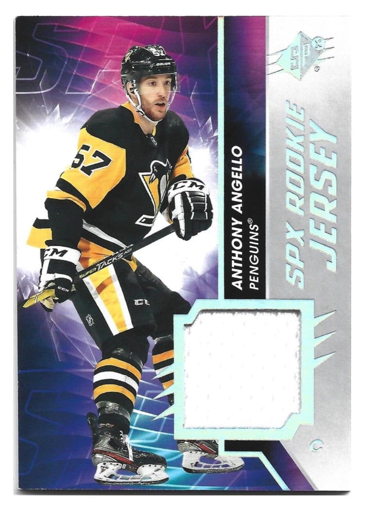 2020-21 SPx Rookie Jersey Anthony Angello #RJ-AN