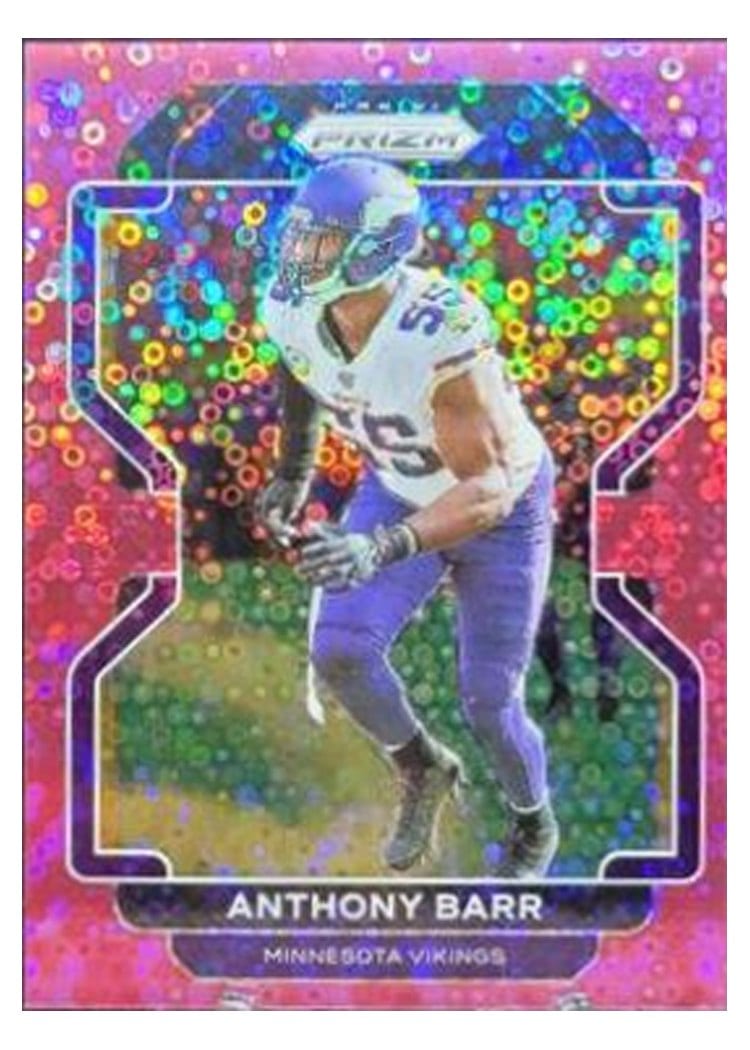 2021 Panini Prizm Base Set Anthony Barr Pink Prizm #131 card
