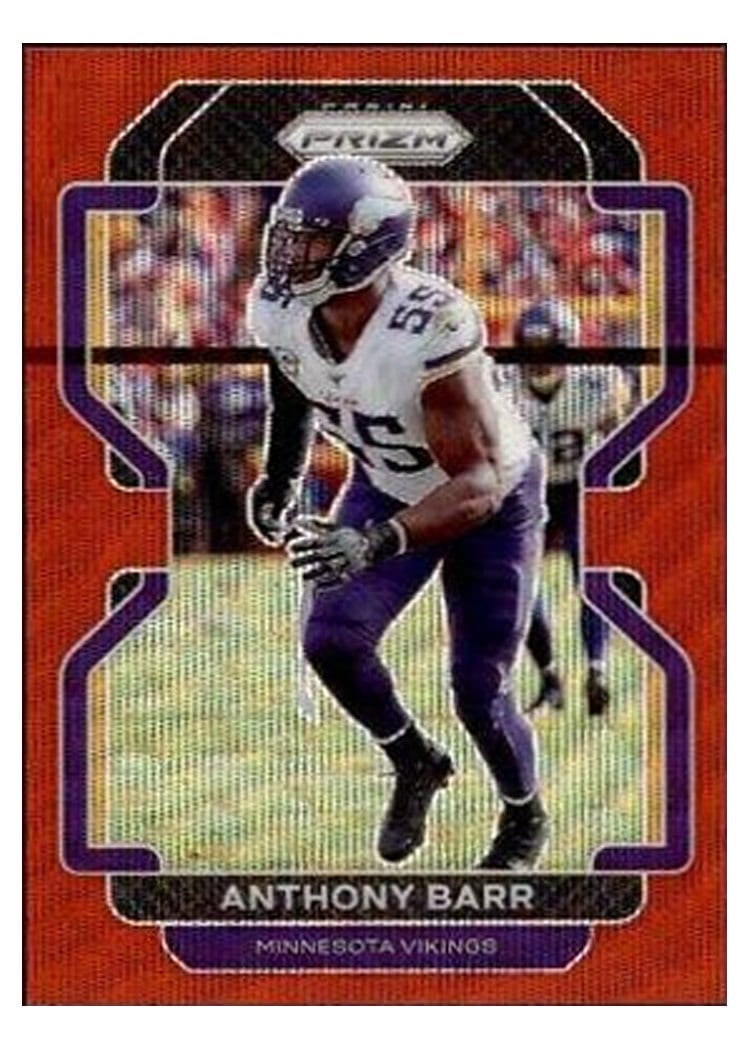 2021 Panini Prizm Base Set Anthony Barr #131 card