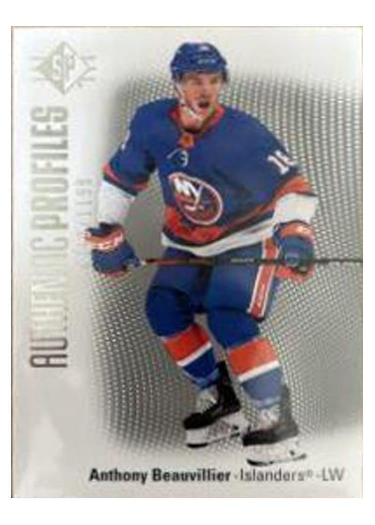 2021-22 SP Authentic Profiles Anthony Beauvillier #AP-11 card
