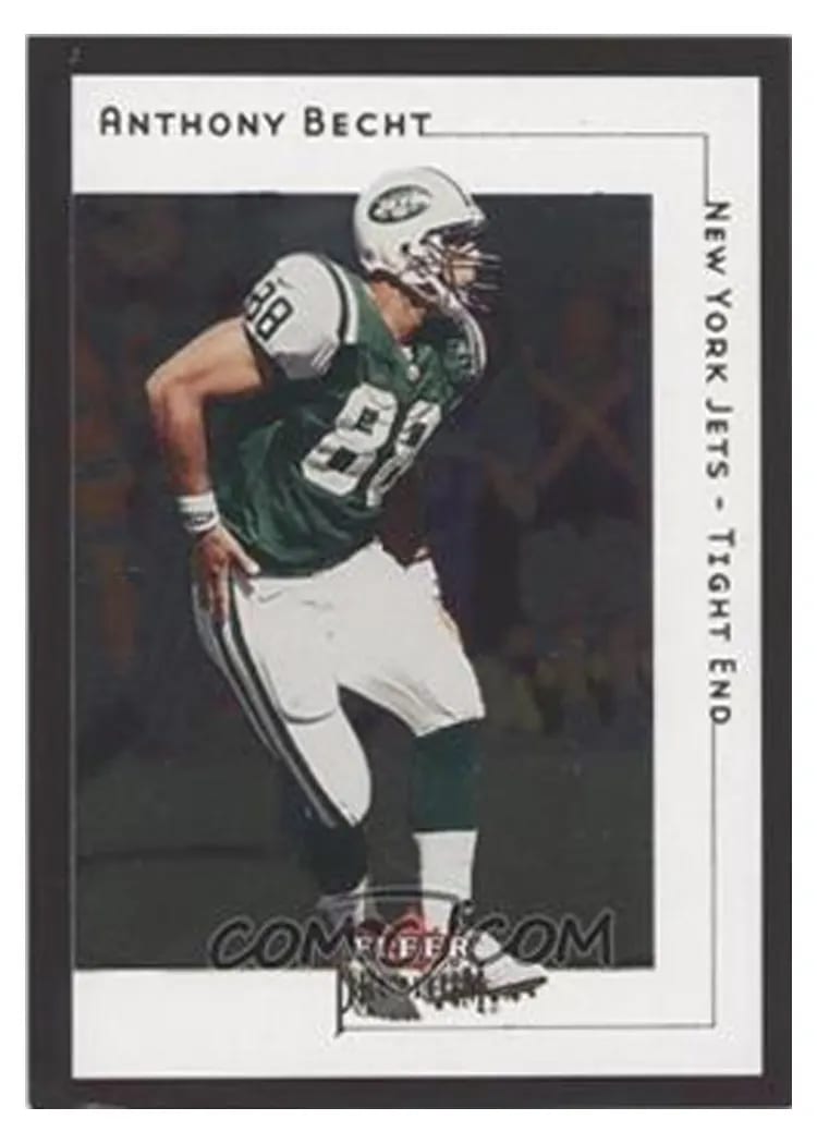 2001 Fleer Premium Anthony Becht #55 card