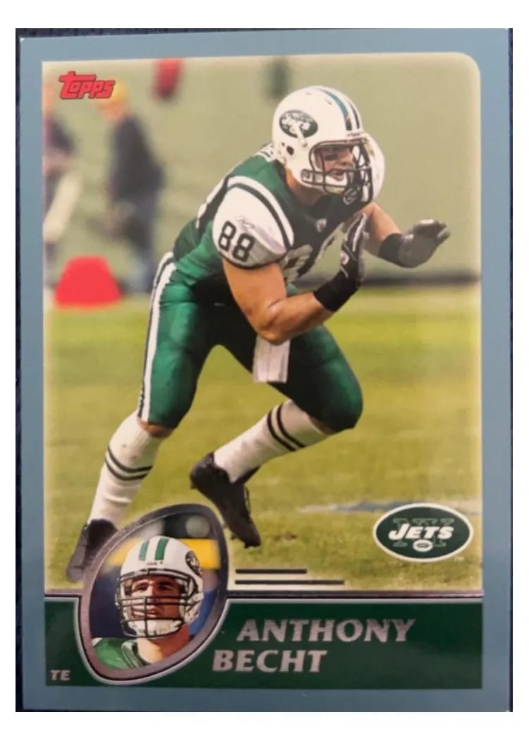 2003 Topps Anthony Becht #16 card