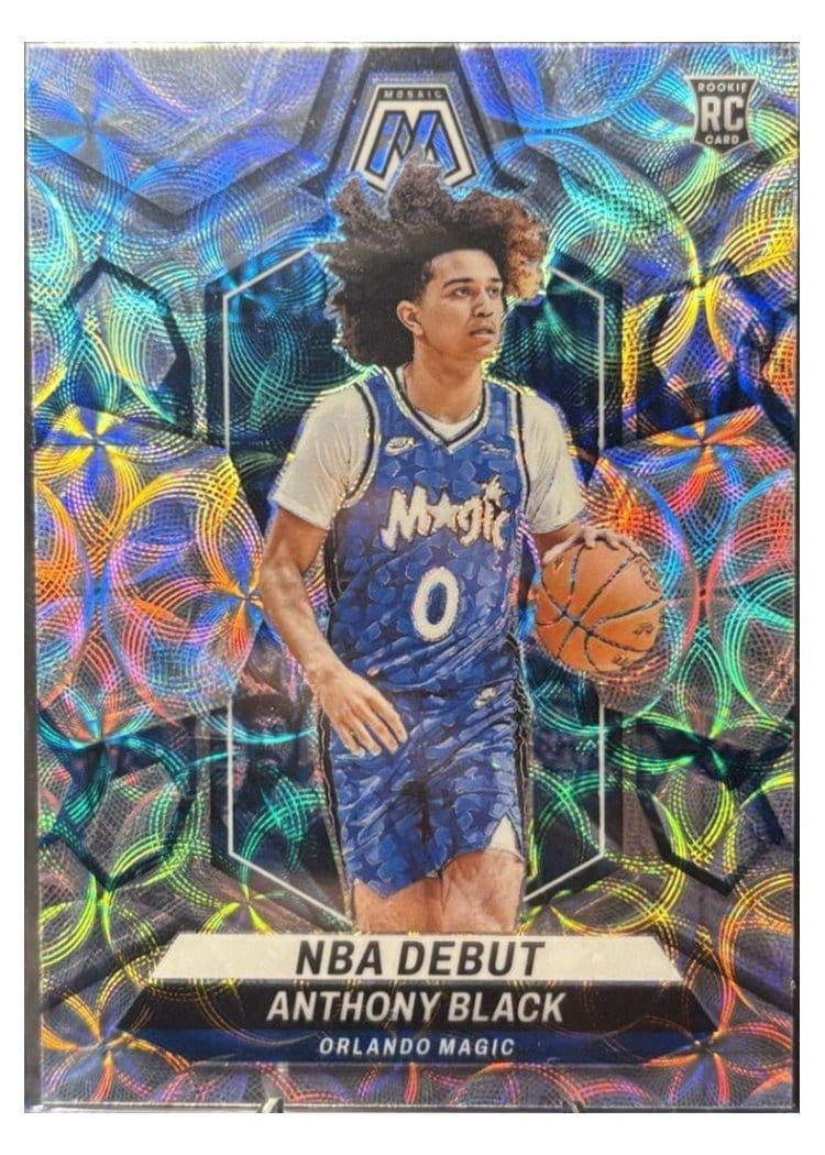 2023-24 Panini Mosaic Base Set Anthony Black International #225 card