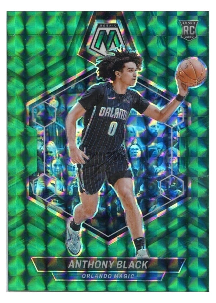 2023-24 Panini Mosaic Base Set Anthony Black Teal #225 card