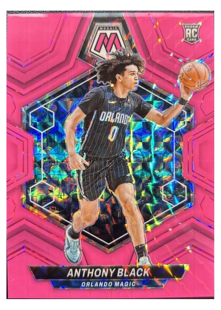 2023-24 Panini Mosaic Base Set Anthony Black #225 card