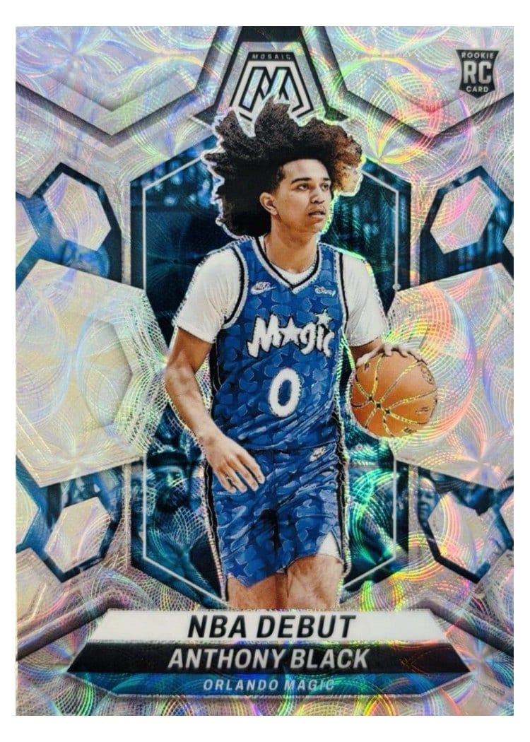 2023-24 Panini Mosaic Base Set Anthony Black International #263 card
