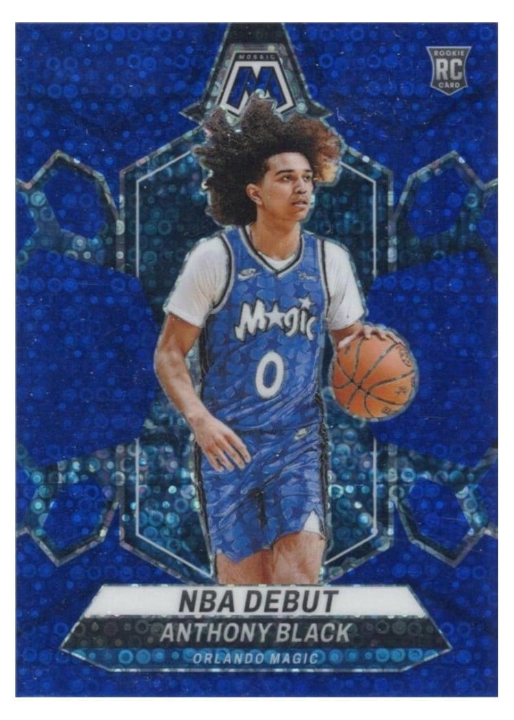2023-24 Panini Mosaic Base Set Anthony Black #263 card