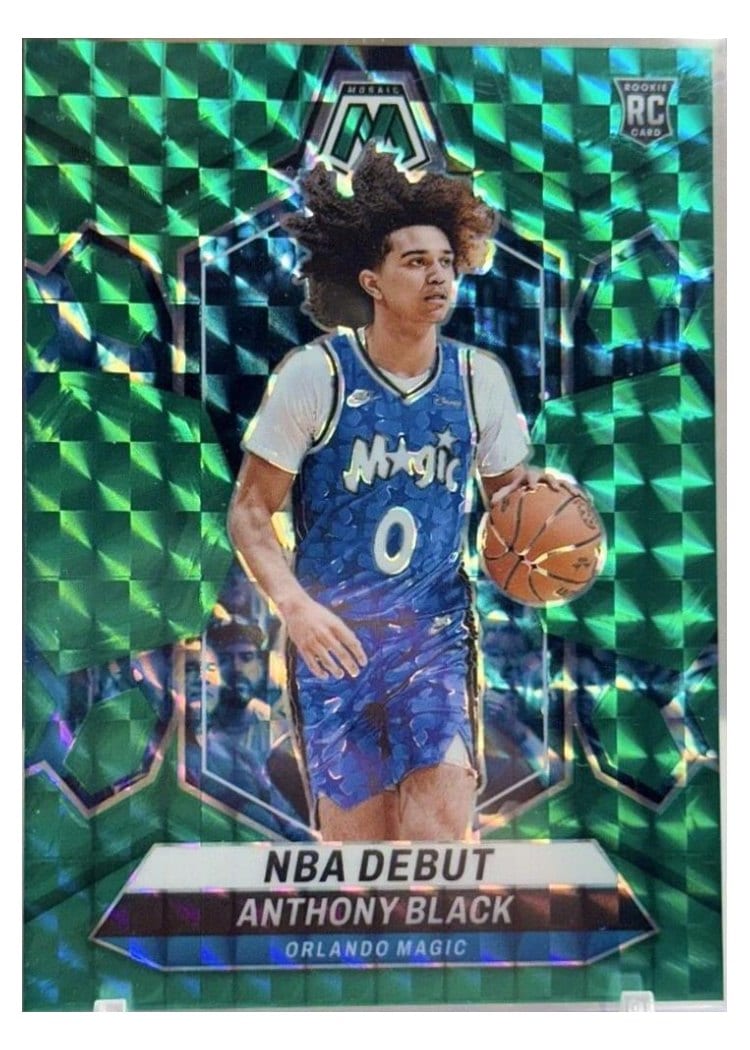 2023-24 Panini Mosaic Base Set Anthony Black #263 card