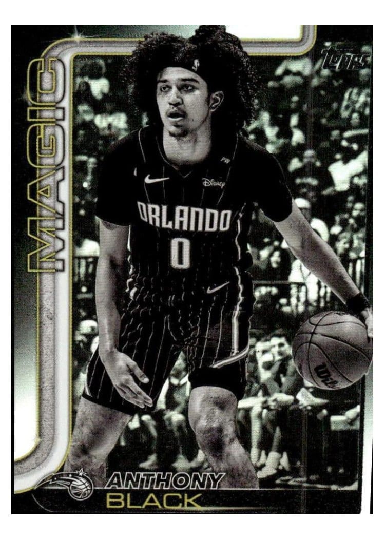 2025-26 Topps Base Set Anthony Black #89 card