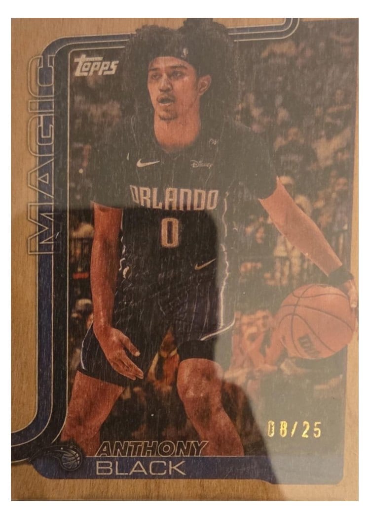 2025-26 Topps Base Set Anthony Black #89 card
