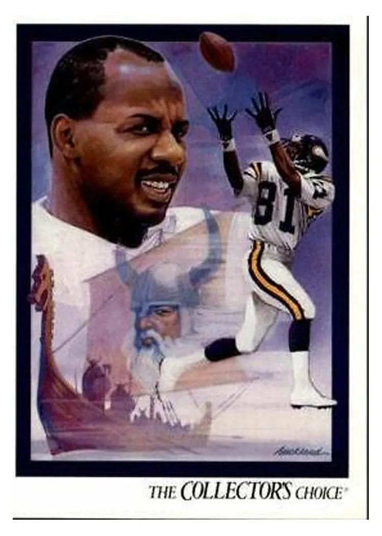 1992 Upper Deck Anthony Carter #100 card