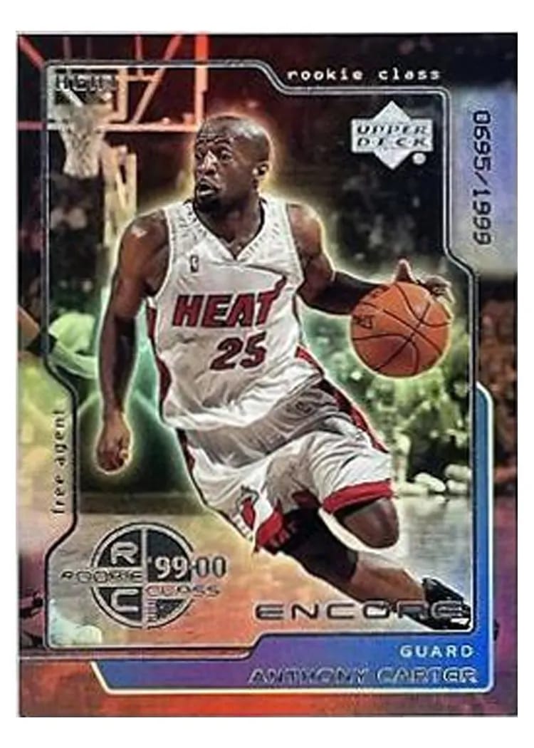 1999 Upper Deck Encore Anthony Carter #116 card