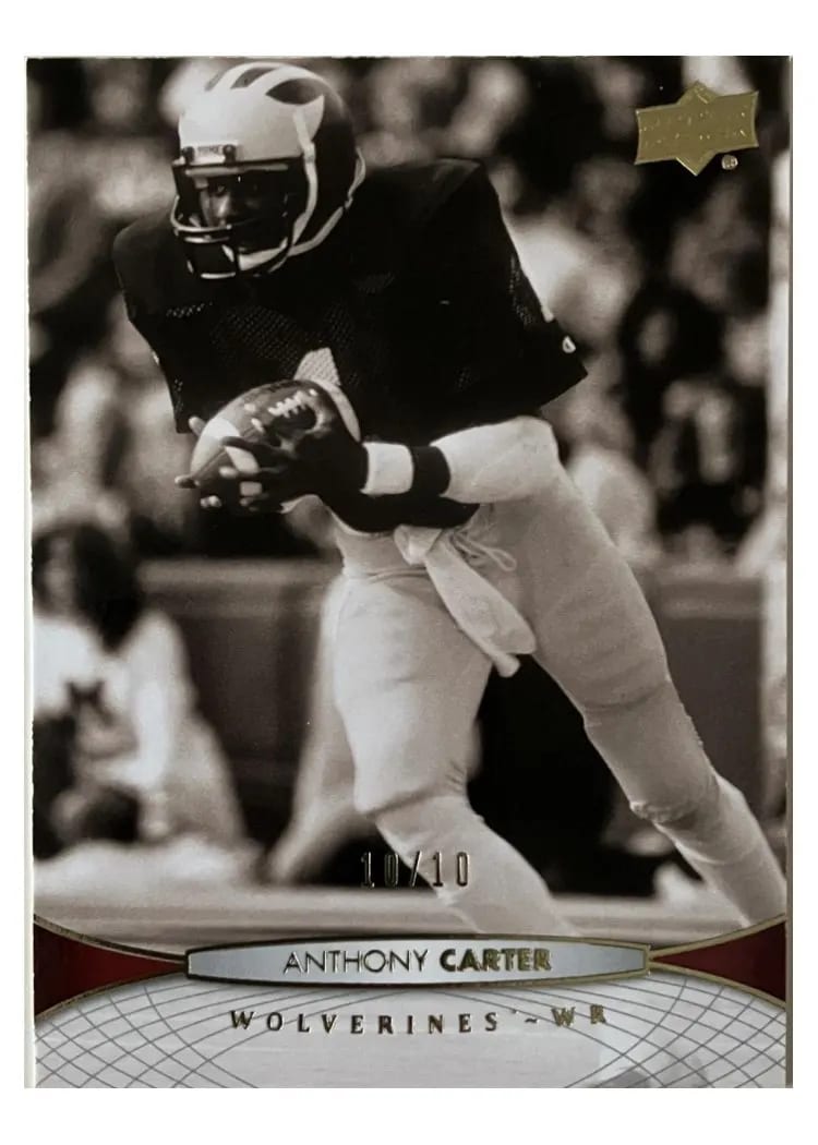 2012 Upper Deck Anthony Carter #4 card