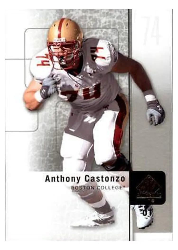 2011 SP Authentic Anthony Castonzo #2 card