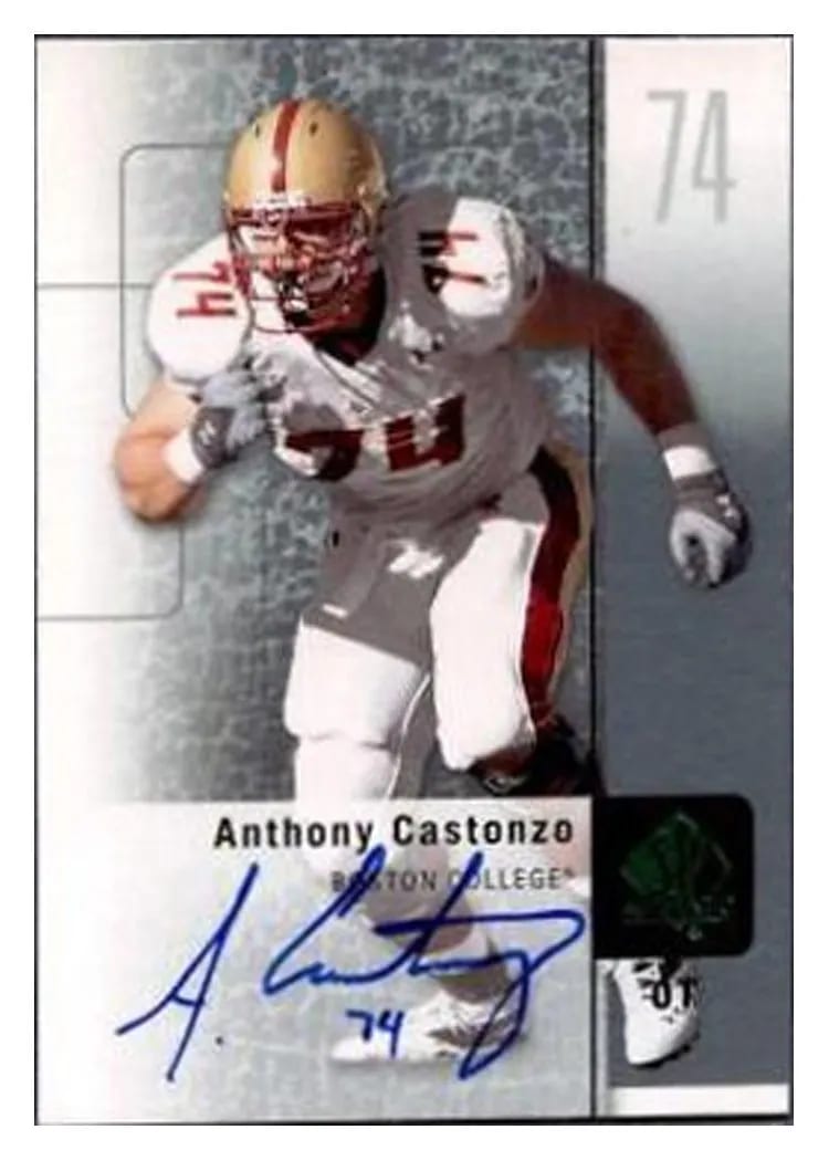 2011 SP Authentic Anthony Castonzo #2 card