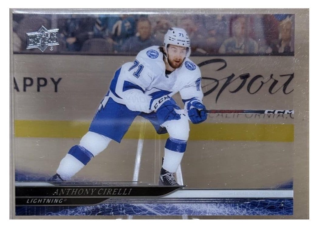 2024-25 Upper Deck Base Set Anthony Cirelli #406 card