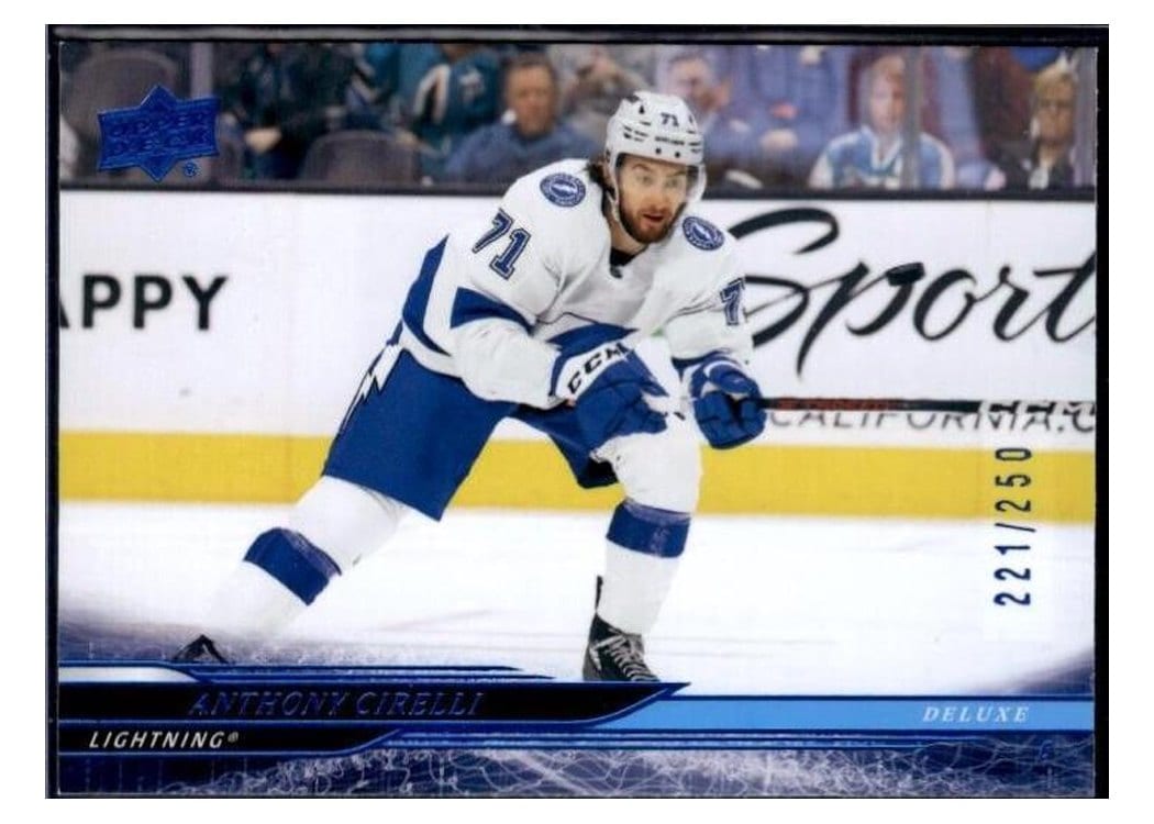 2024-25 Upper Deck Base Set Anthony Cirelli #406 card