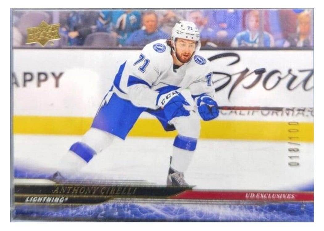 2024-25 Upper Deck Base Set Anthony Cirelli #406 card