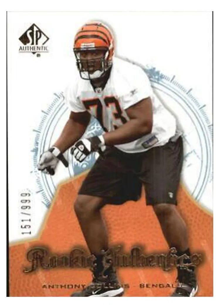 2008 SP Authentic Anthony Collins #183 card