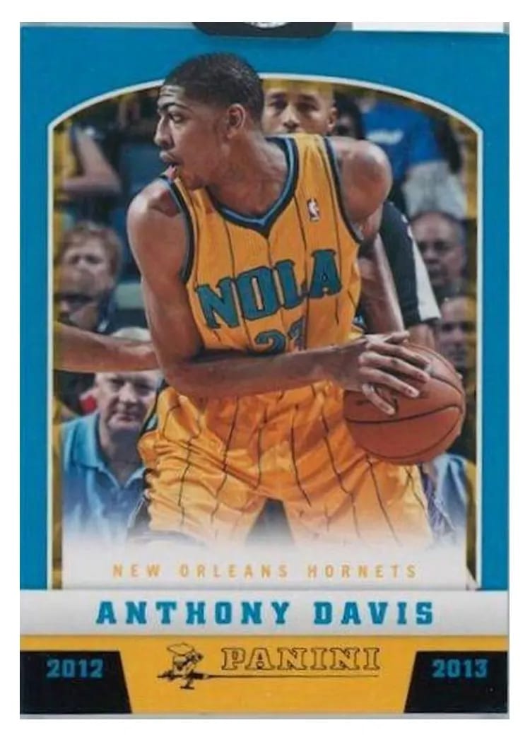 2012 Panini Anthony Davis #241 card