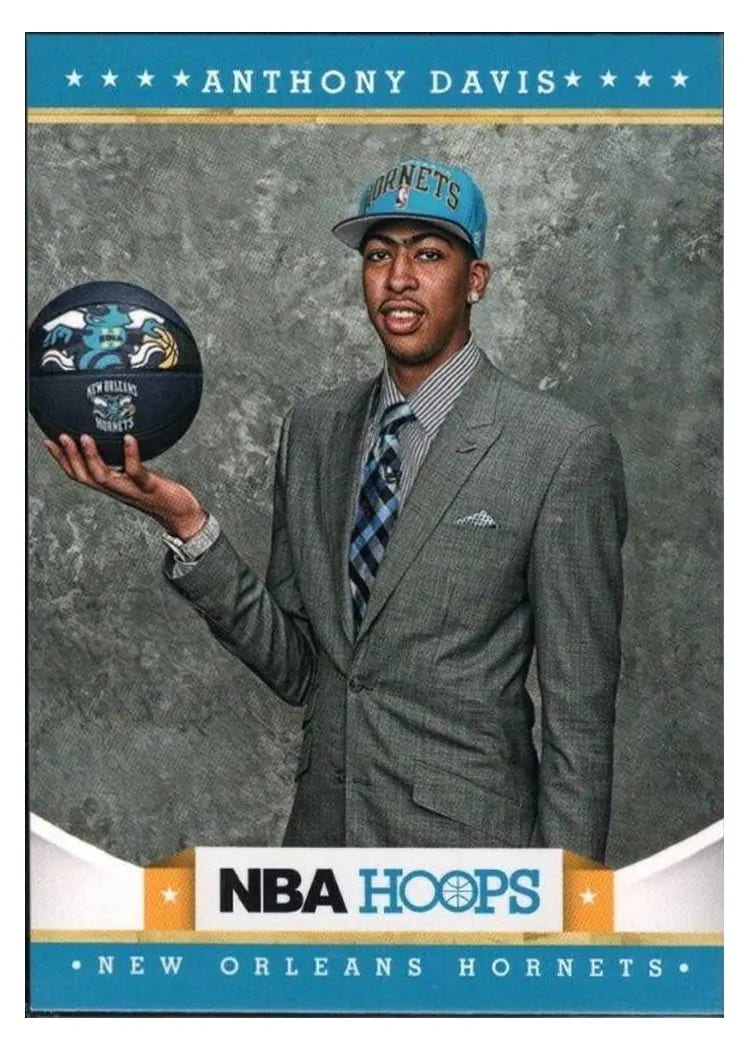 2012 Panini Hoops Anthony Davis card