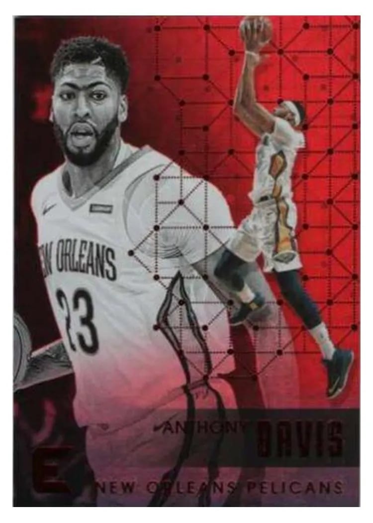2017 Panini Essentials Anthony Davis #124 card