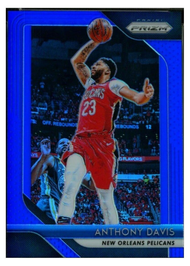 2018-19 Panini Prizm Base Set Anthony Davis #177 card