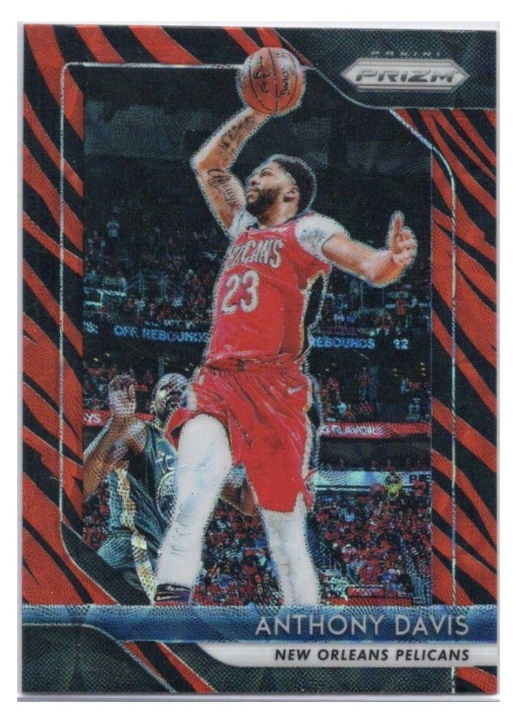 2018-19 Panini Prizm Base Set Anthony Davis #177 card